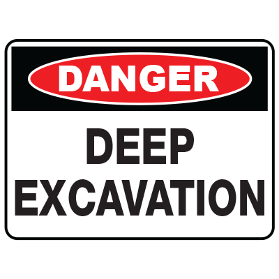 1793 006 Danger Deep Excavation 400